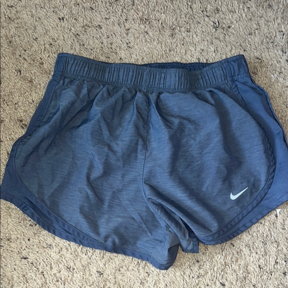 Nike Blue Athletic Shorts Lightweight Breathable Design